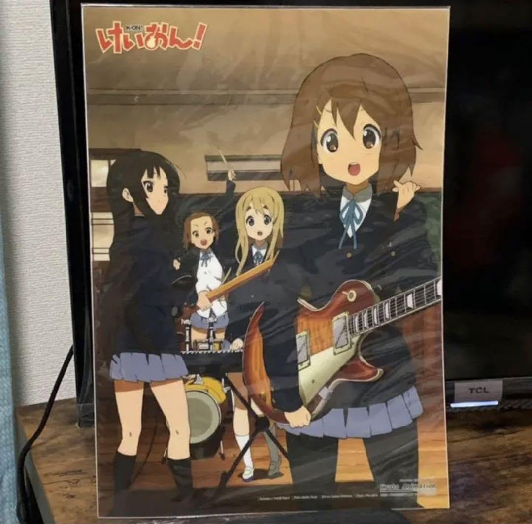 Amazon.co.jp: 貴重 けいおん メタルポスター ポスター 2枚 セット